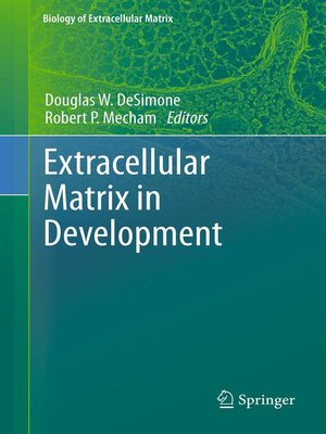 cover image of Extracellular Matrix in Development